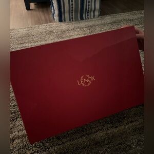 Lenox porcelain holiday canisters set of 3